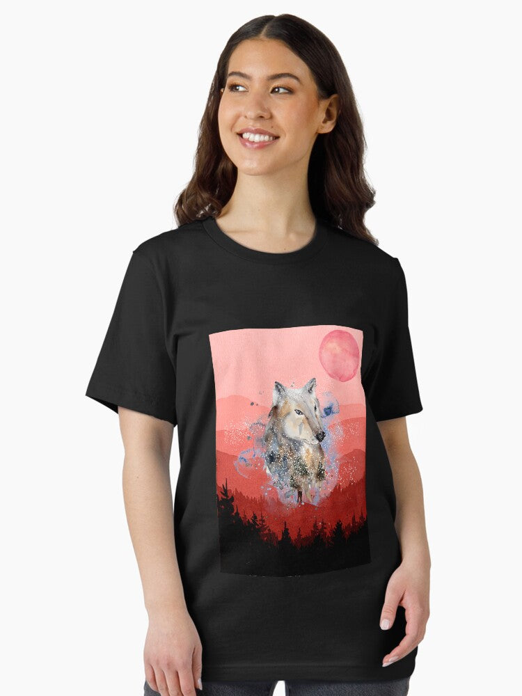 Watercolor wolf Essential T-Shirt