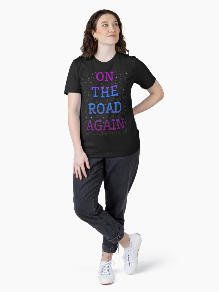 On the Road Again Tour-2015 (Ombre+stars) Essential T-Shirt