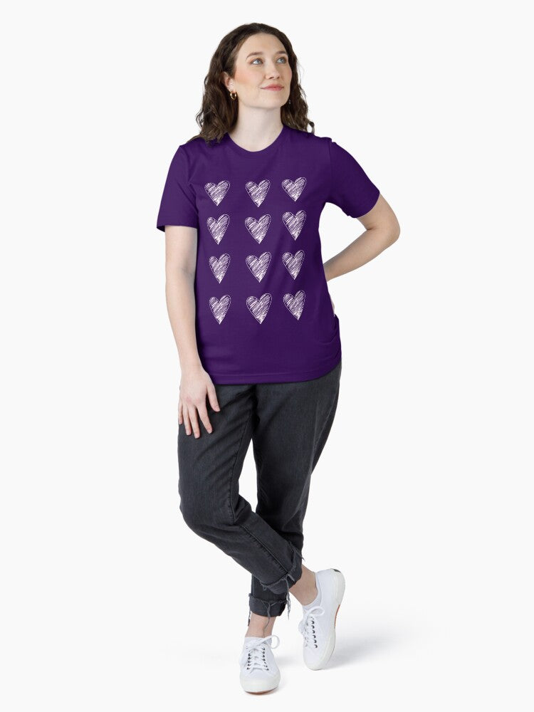 Chalk Hearts Essential T-Shirt