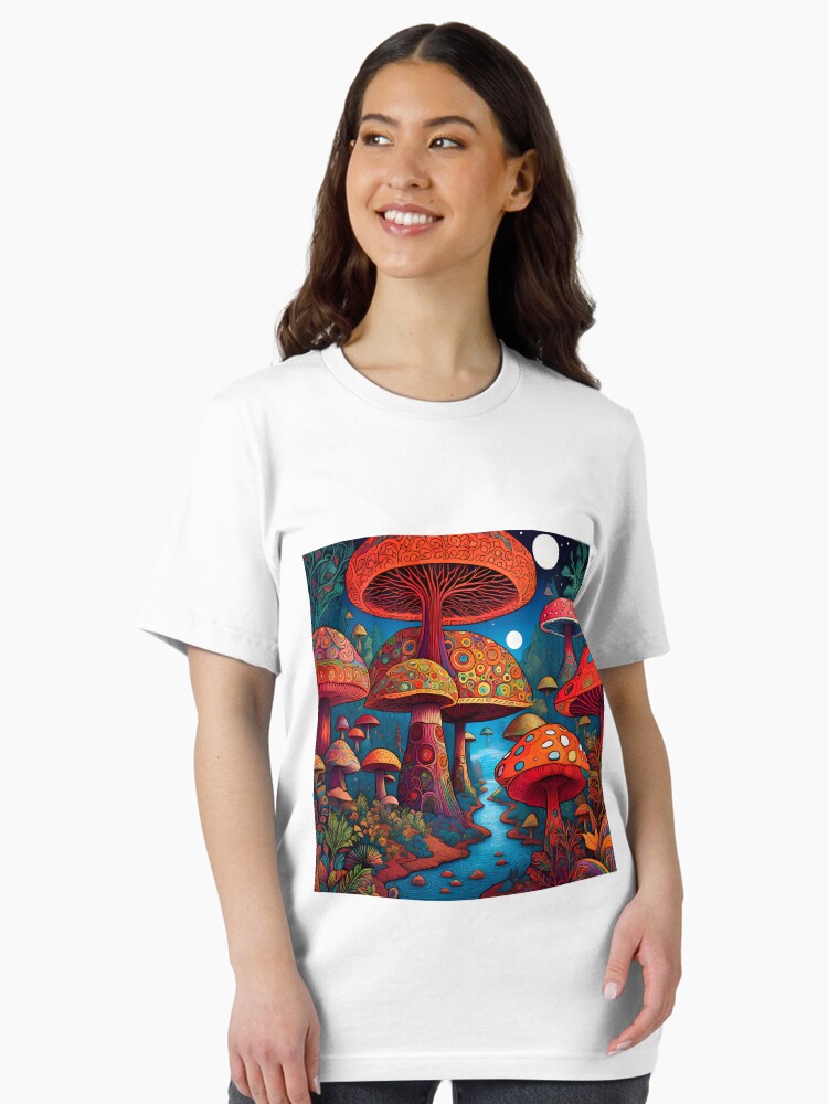 Psychedelic Mushrooms Essential T-Shirt Style001