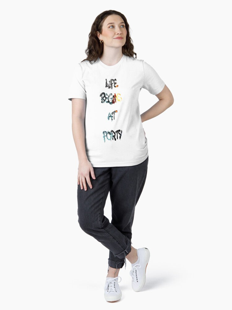 Life begins at forty Essential T-Shirt