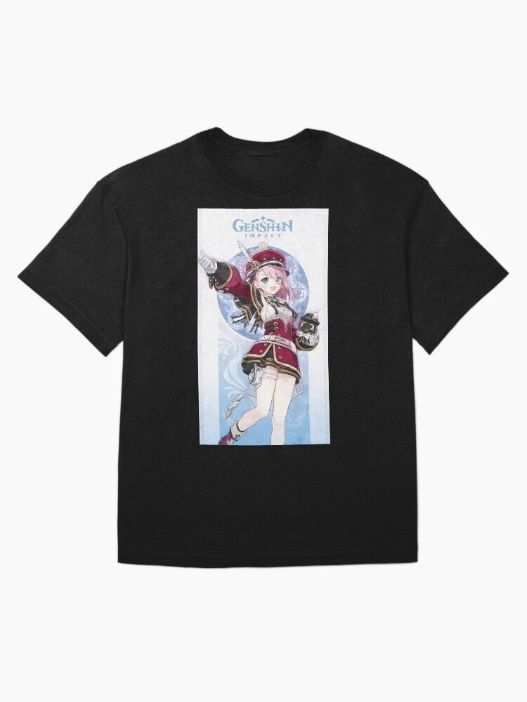 Charlotte Genshin Impact Oversized T-Shirt
