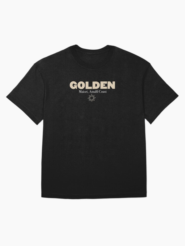 Golden, Amalfi Coast Oversized T-Shirt