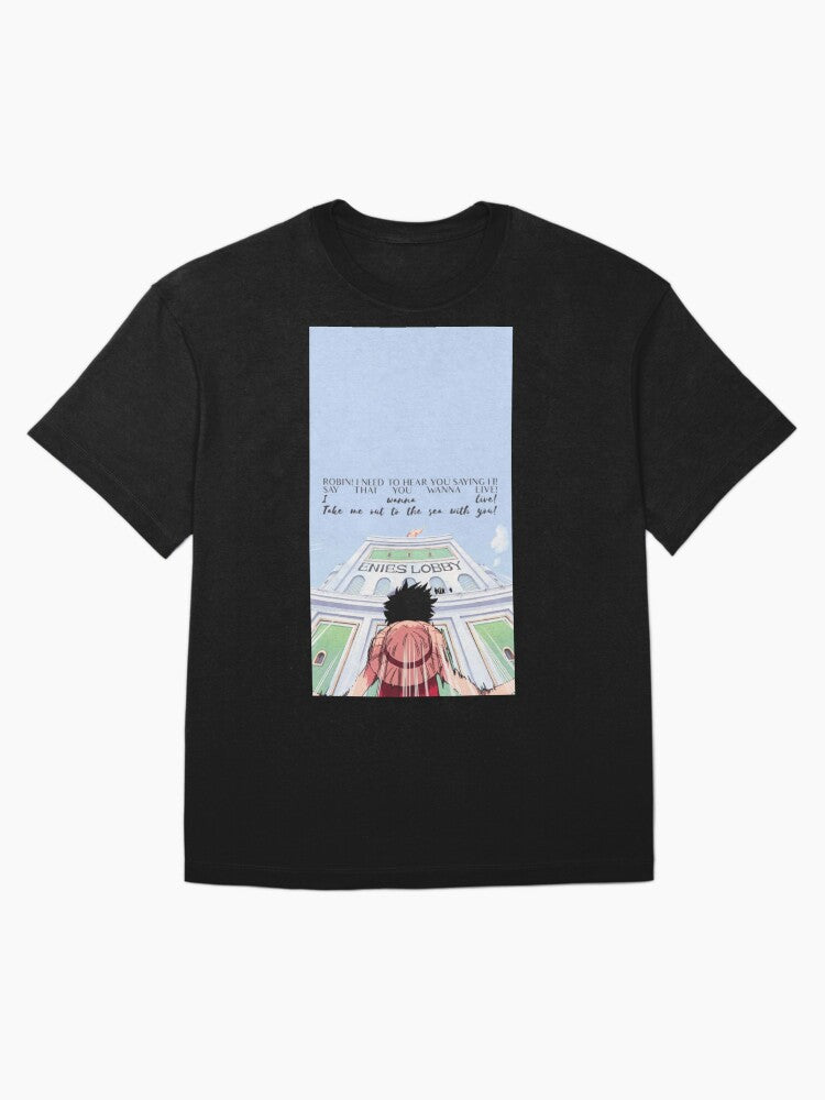 LUFFY ENIES LOBBY / NICO ROBIN Oversized T-Shirt