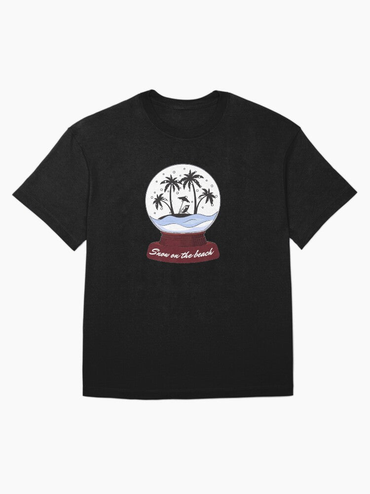 snow on the beach Oversized T-Shirt Style002