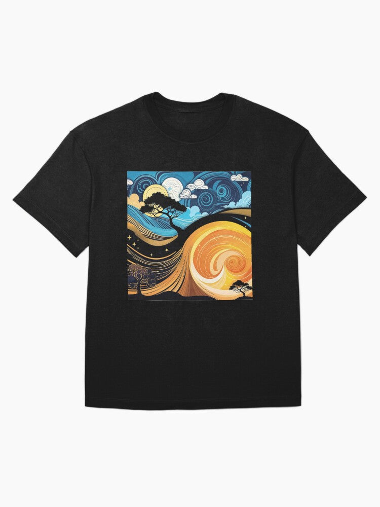 Abstract background Oversized T-Shirt