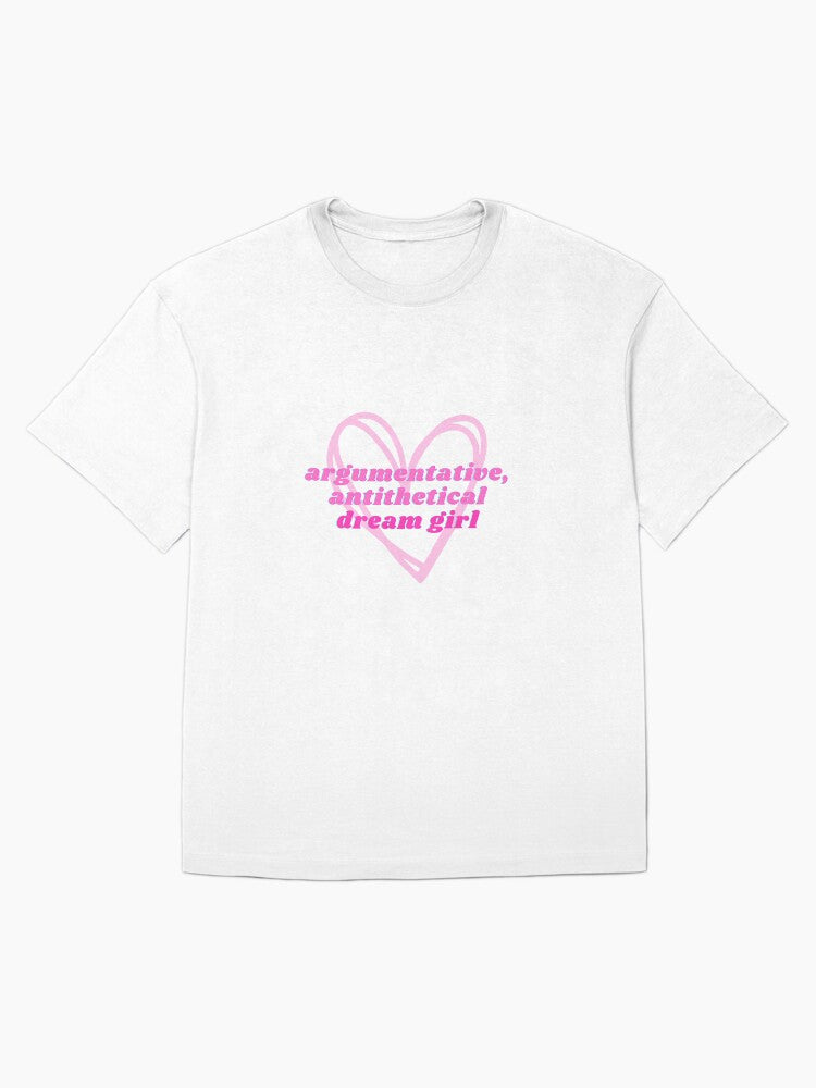 argumentative antithetical dream girl Oversized T-Shirt
