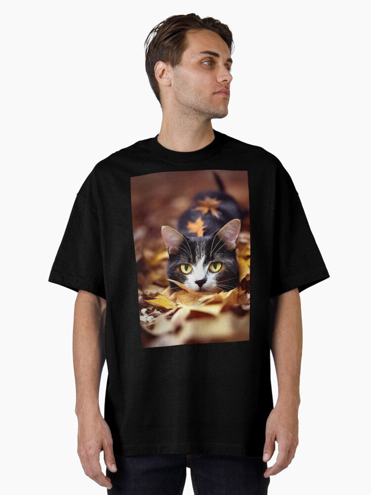 Cat Attack Oversized T-Shirt