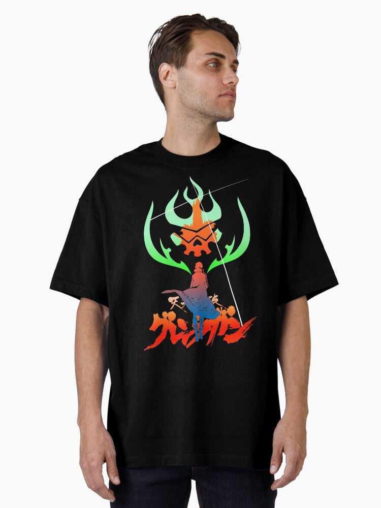 Tengen Toppa Gurren Lagan Oversized T-Shirt
