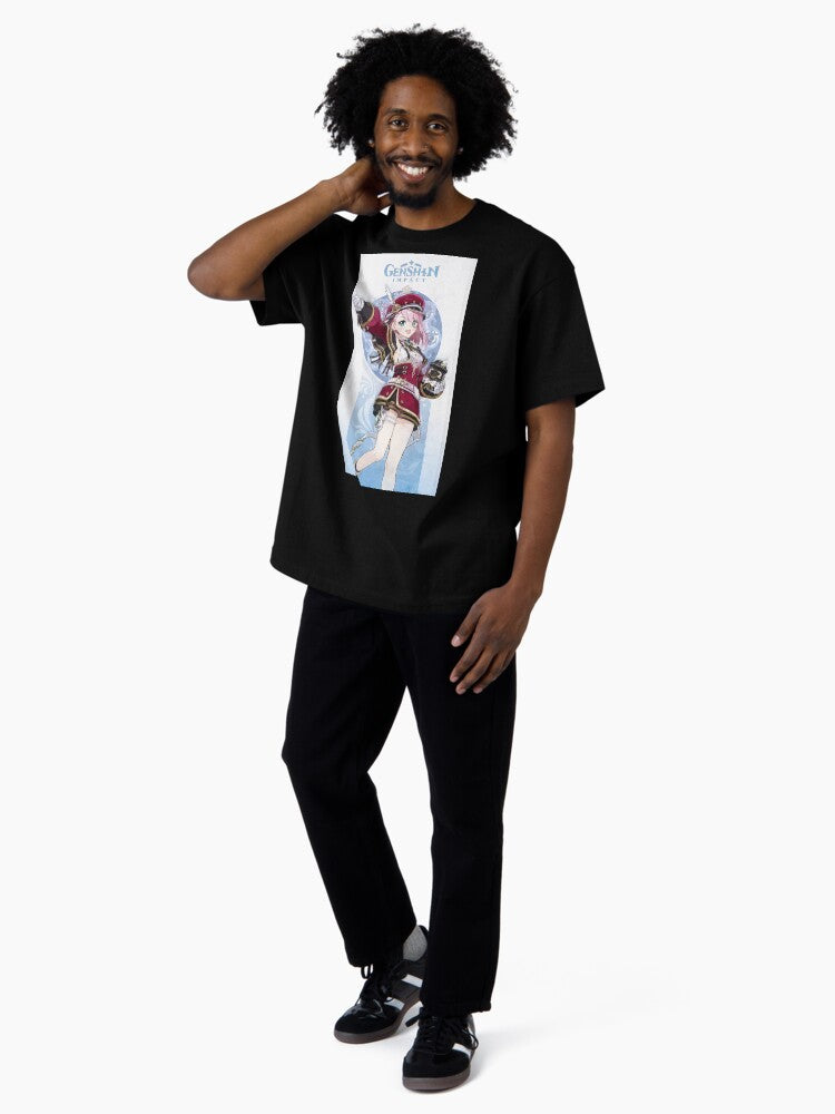 Charlotte Genshin Impact Oversized T-Shirt