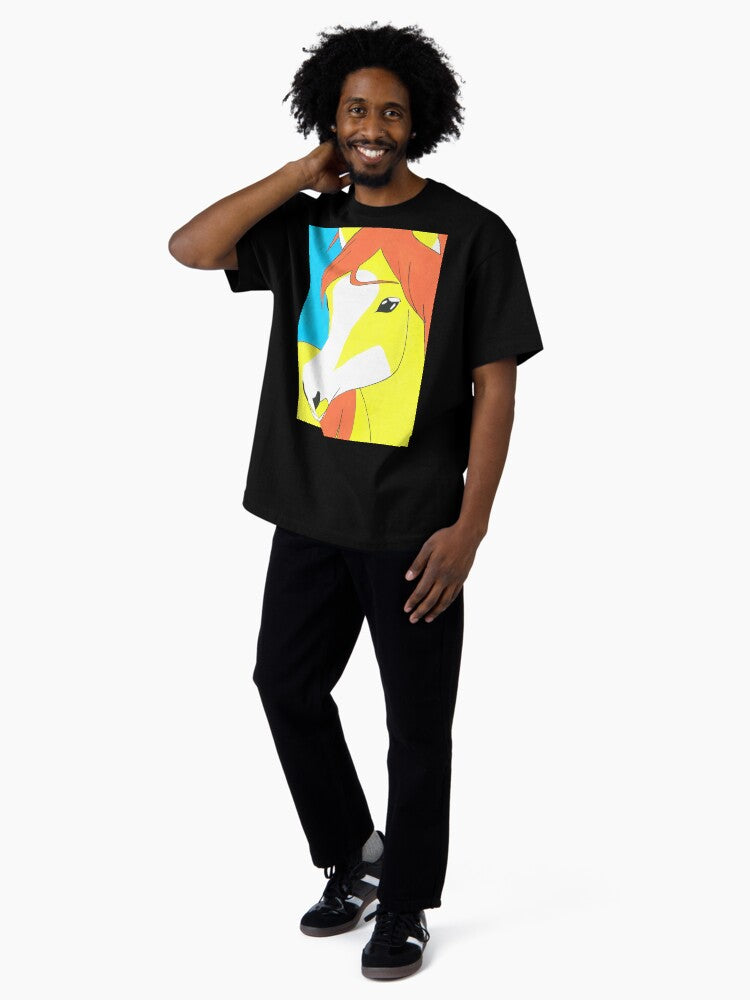 Autumn horse spirit Oversized T-Shirt