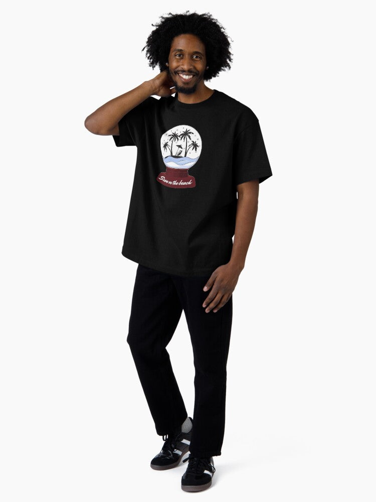 snow on the beach Oversized T-Shirt Style002