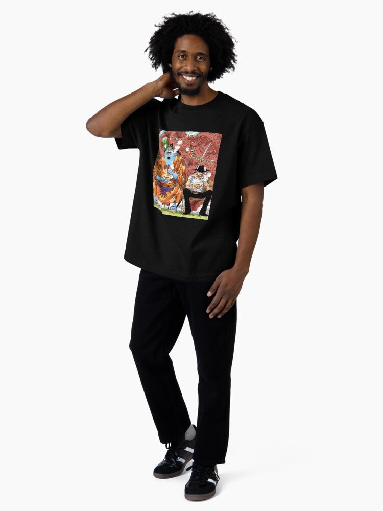 Jinbe & Mihawk Oversized T-Shirt