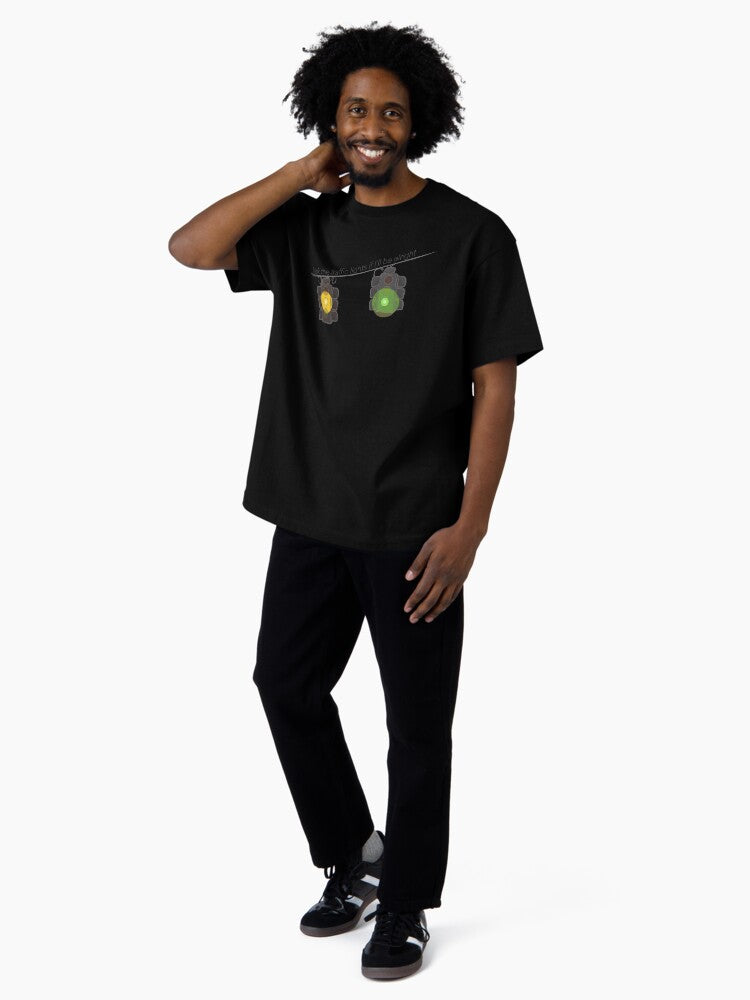 Traffic Lights | Lyrics Oversized T-Shirt