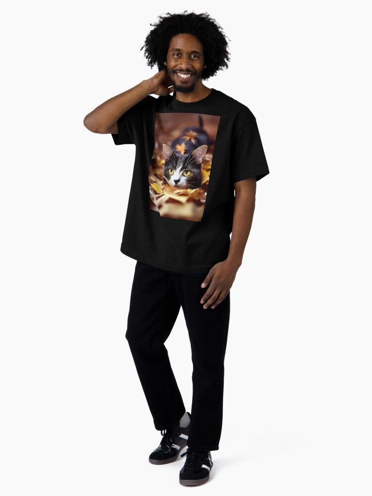 Cat Attack Oversized T-Shirt
