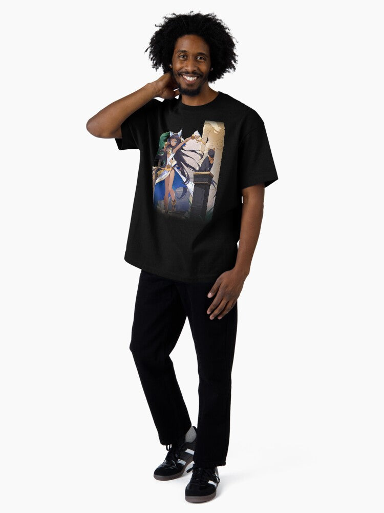 Honkai Impact 3rd Bastet Stigma T Oversized T-Shirt