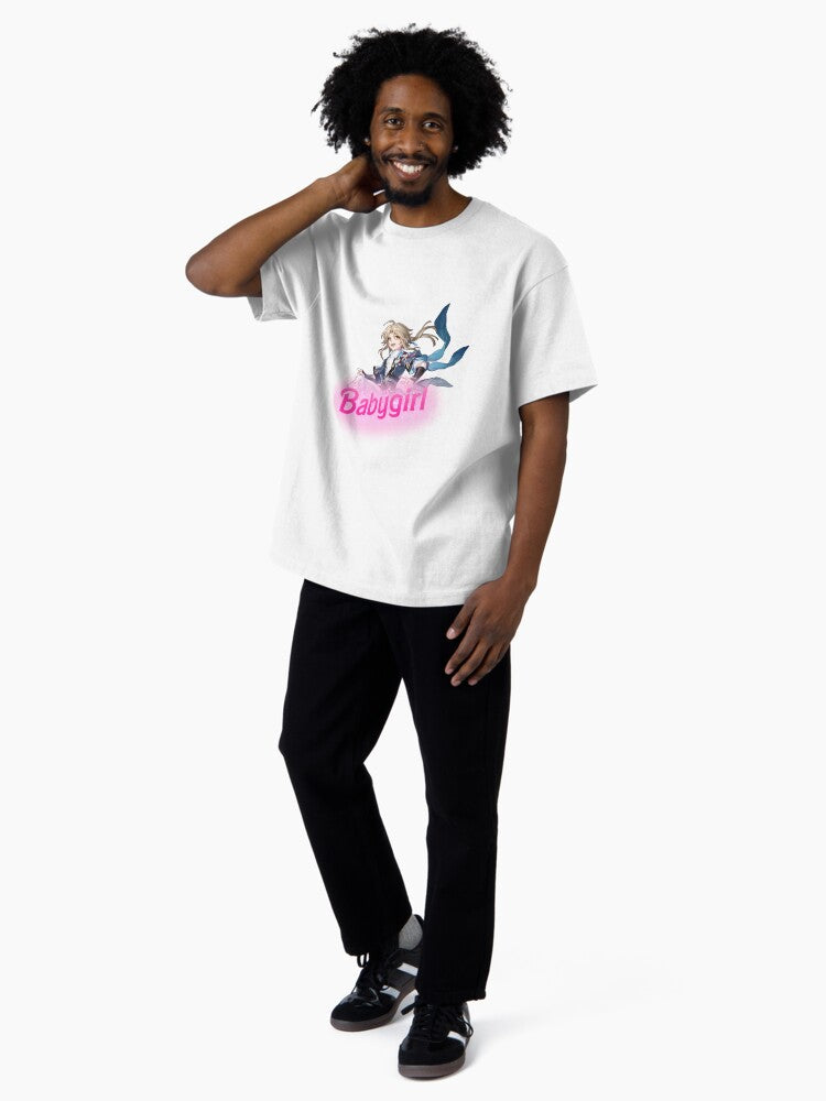 Yanqing Babygirl Oversized T-Shirt