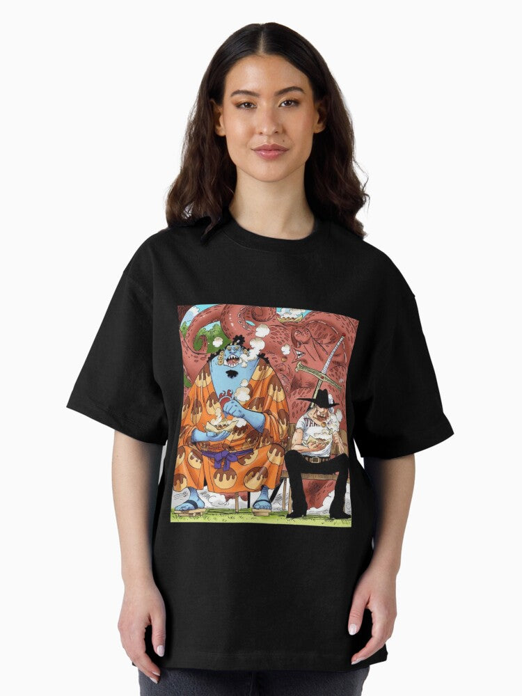 Jinbe & Mihawk Oversized T-Shirt