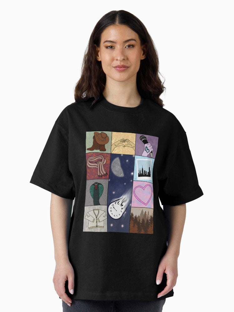 Eras (Tiled Pattern) Oversized T-Shirt