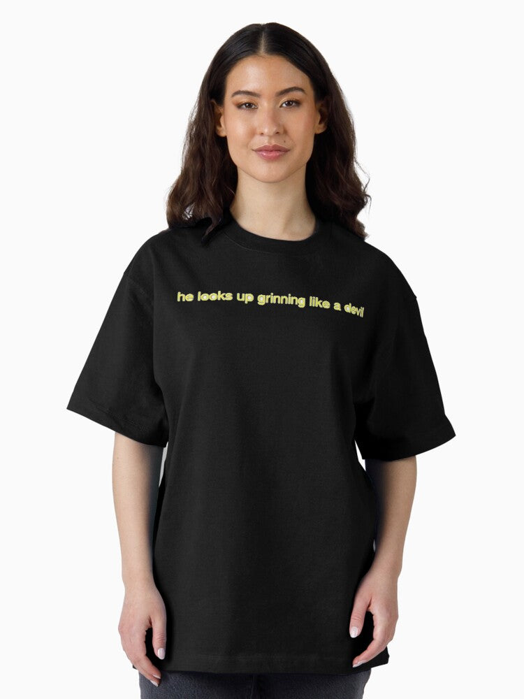 Cruel Summer Sticker Oversized T-Shirt