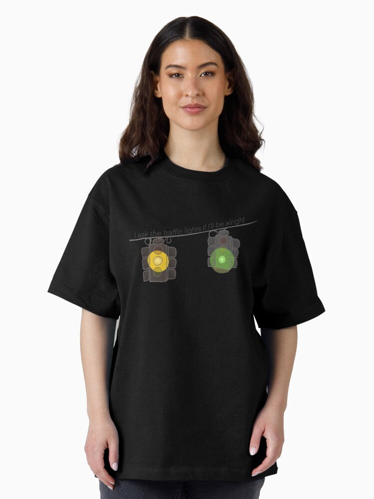 Traffic Lights | Lyrics Oversized T-Shirt