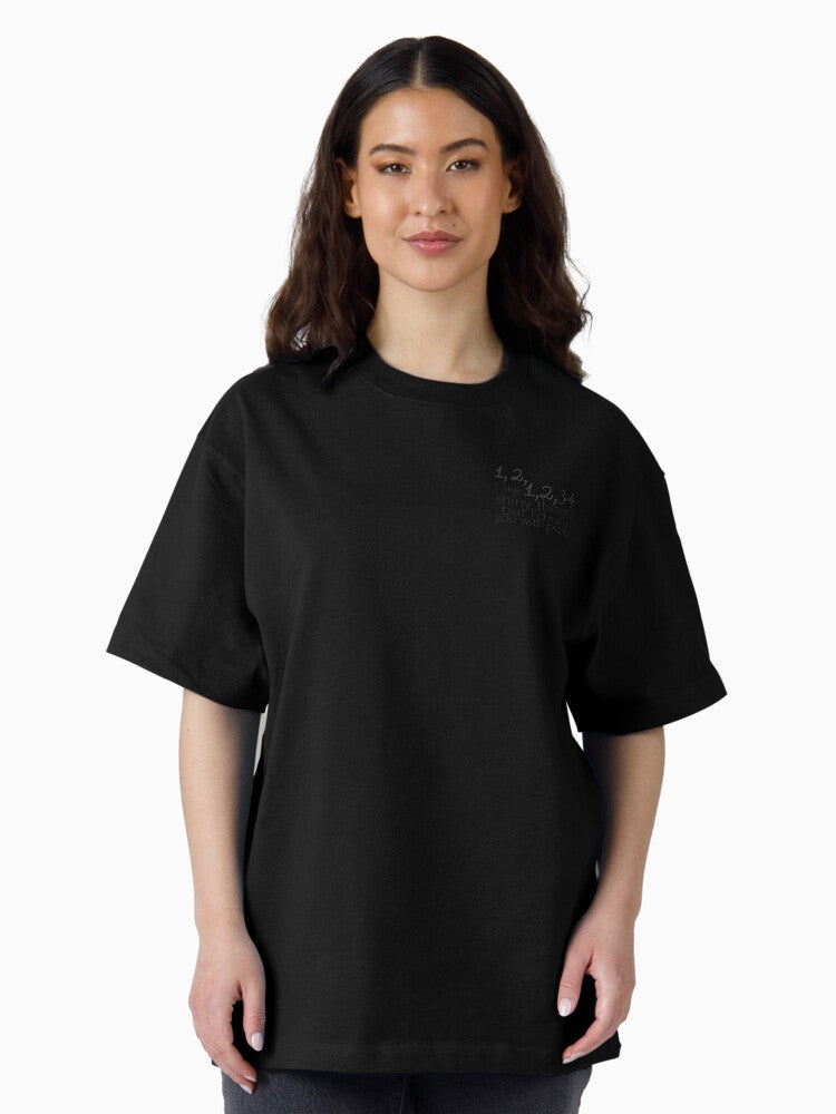 Paper Rings Oversized T-Shirt Style002