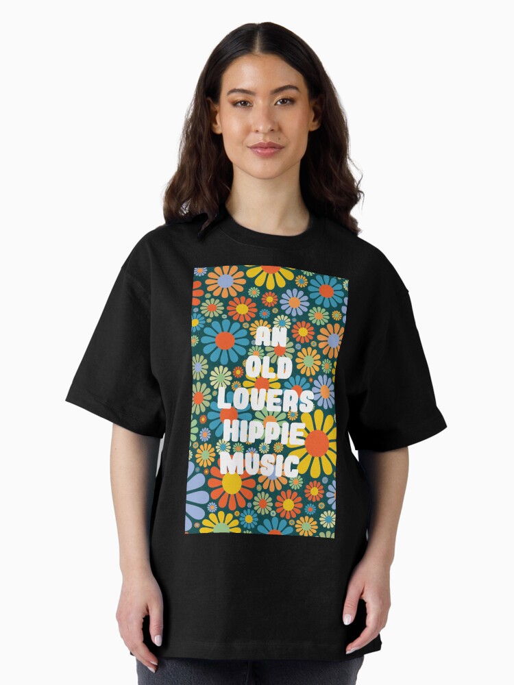 Canyon Moon - An Old Lovers Hippie Music Oversized T-Shirt