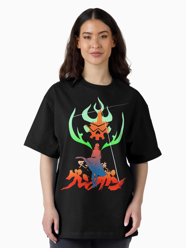 Tengen Toppa Gurren Lagan Oversized T-Shirt
