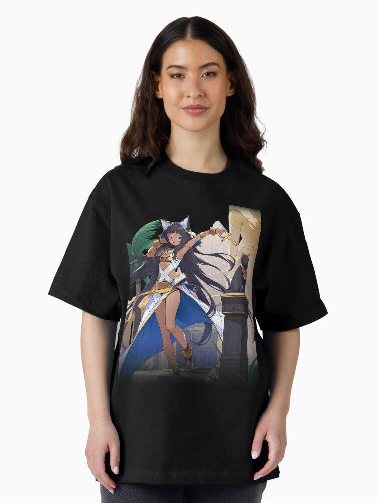 Honkai Impact 3rd Bastet Stigma T Oversized T-Shirt