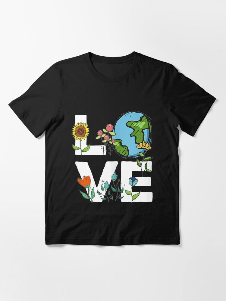 Love Our World Planet Earth Day Shirt Earth Day 2021 Shirt Essential T-Shirt