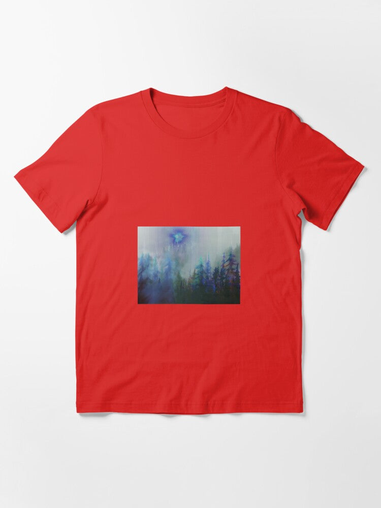 Floating above my home in the canyon was this ball of blue and green light. Essential T-Shirt