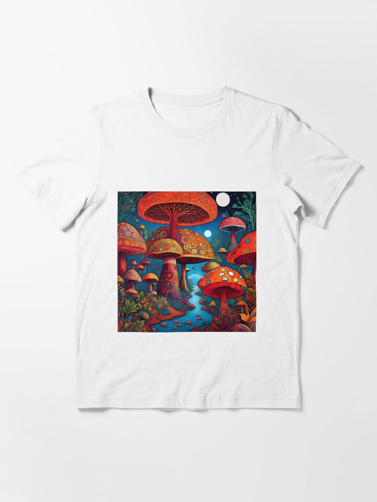 Psychedelic Mushrooms Essential T-Shirt Style001