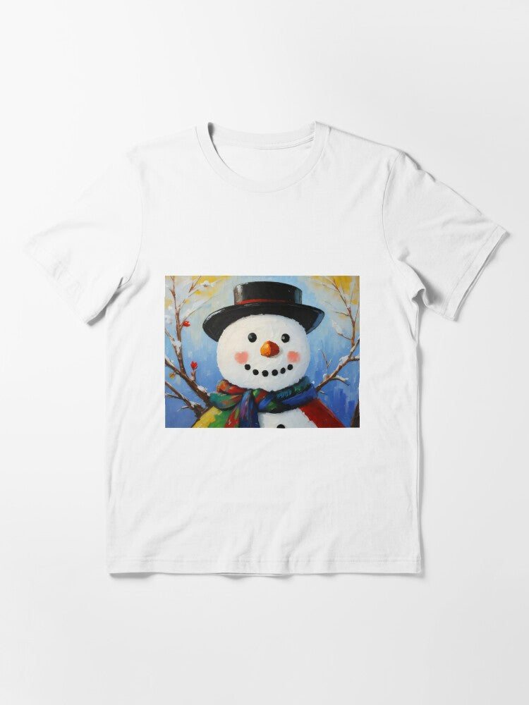 A happy snowman Essential T-Shirt