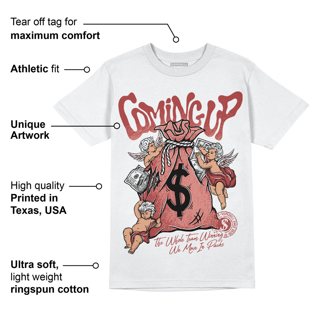 Dune Red 13s DopeSkill T-Shirt Money Bag Coming Up Graphic