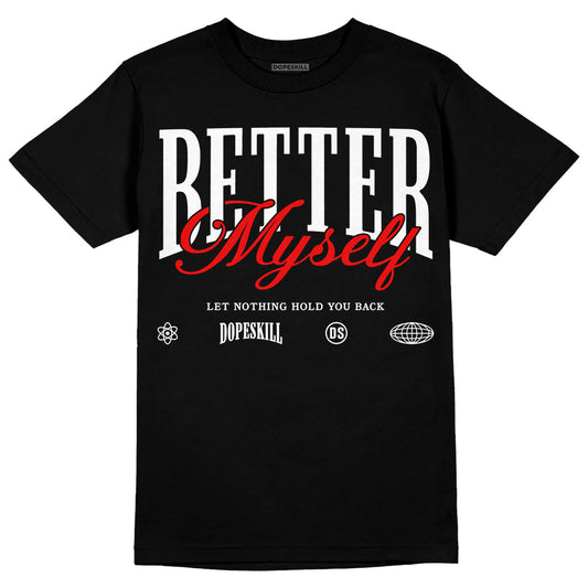 Dunk Panda White Black DopeSkill T-Shirt Better Myself Graphic