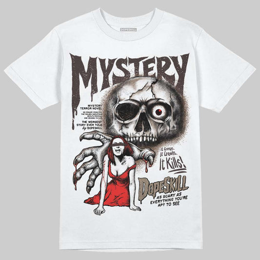 Baroque Brown 12s DopeSkill T-Shirt Mystery Ghostly Grasp Graphic