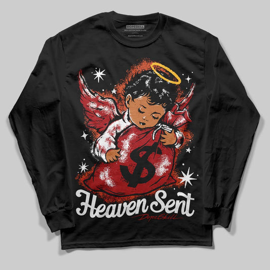 Brick By Brick 4s DopeSkill Long Sleeve T-Shirt Heaven Sent Graphic