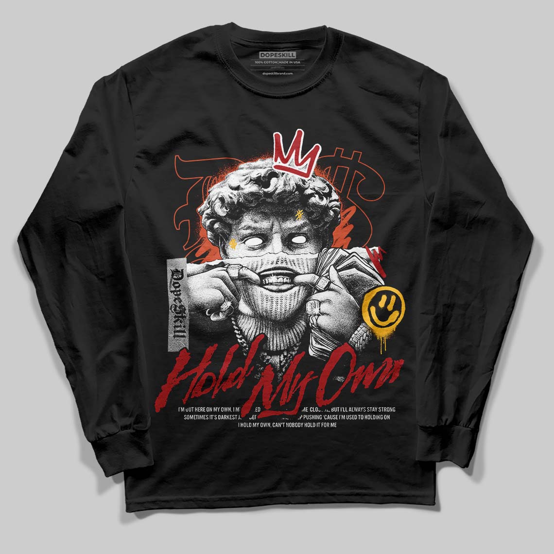 Brick By Brick 4s DopeSkill Long Sleeve T-Shirt In My Way Graphic
