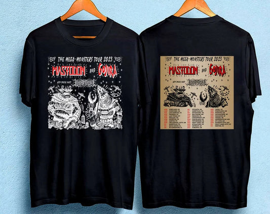 Gift For Fan, Gojira And Mastodon Tour Shirt
