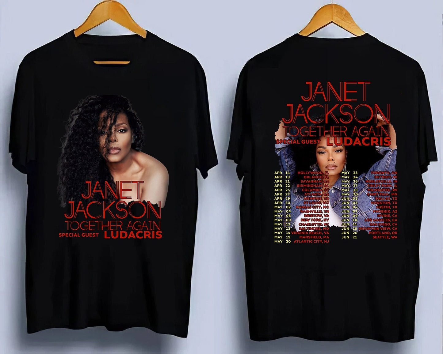 Janet Jackson T-Shirt, Janet Jackson Fans T Shirt
