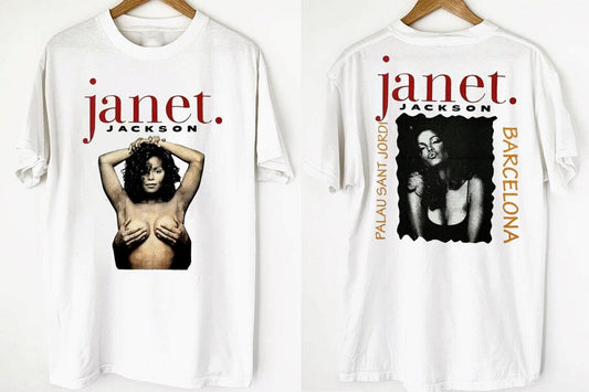 Janet Jackson Palau Sant Jordi Barcelona Tour 1995 TShirt