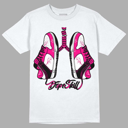 Fierce Pink 1s DopeSkill T-Shirt Breathe Graphic