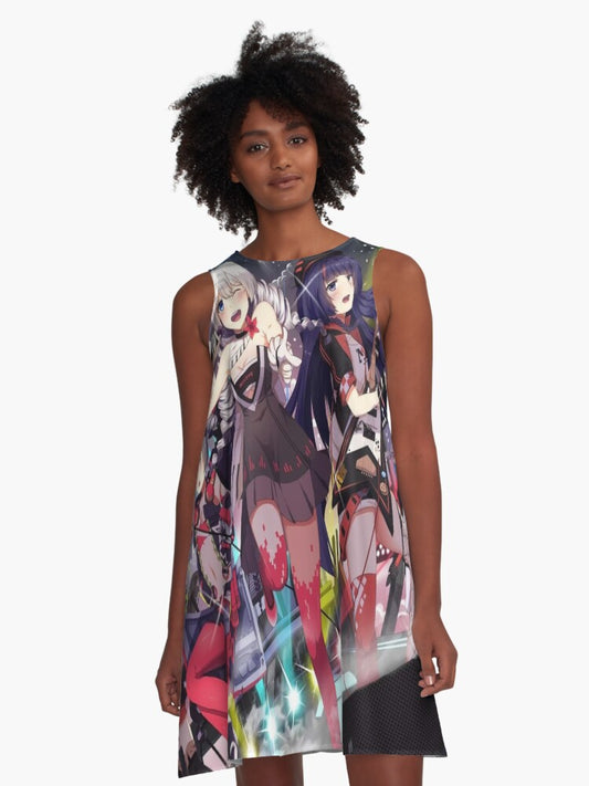 Honkai Impact King Duvet Size Concert A-Line Dress