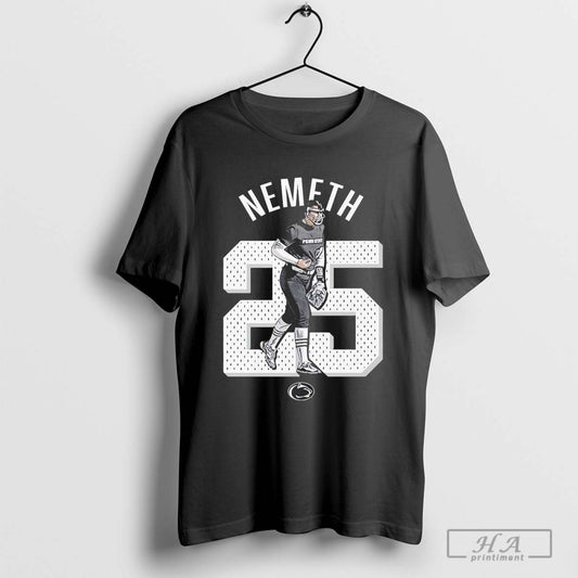 Bridget Nemeth number 25 Penn State Nittany Lions T-shirt