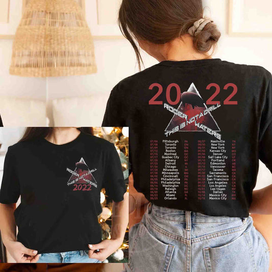 Roger Waters This Is Not a Drill 2022 Concert T Shirt
