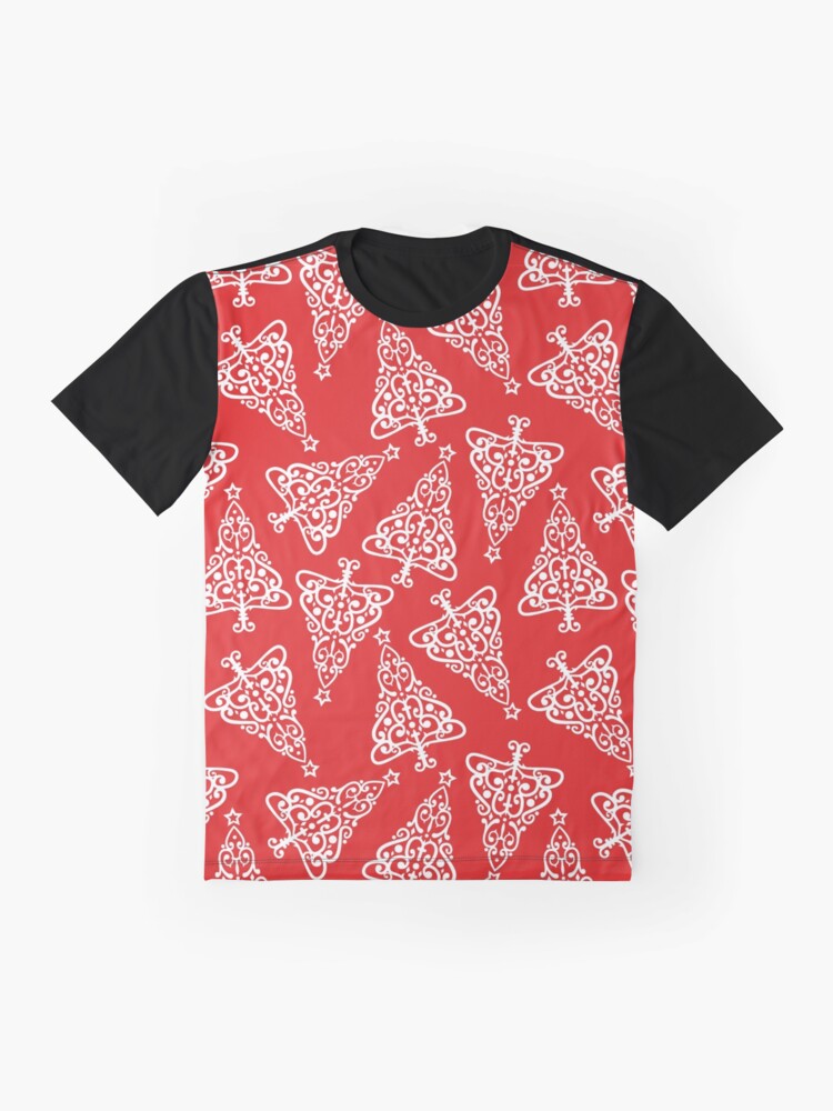 Christmas Seamless Pattern Set Graphic Graphic T-Shirt Style005