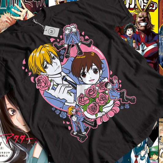 Unisex anime Tshirt, Manga Lover Shirt, Graphic Tee, Otaku Ropa, Clothing Merch Gift, Graphic Anime Tee, Manga Shirt