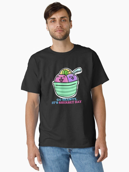 GO SHAWTY ITS SHERBET DAY Sticker Classic T-Shirt