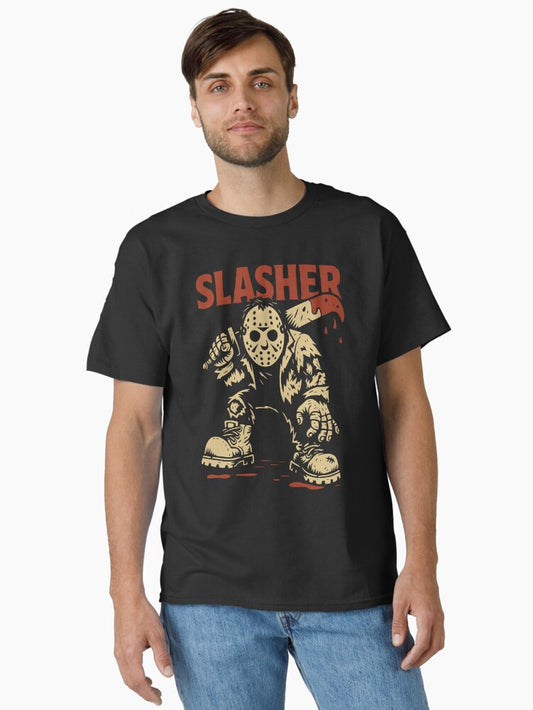 Jason Slasher Friday 13 Horror Classic T-Shirt