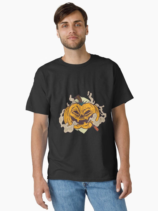 Pumpkin halloween vape Classic T-Shirt